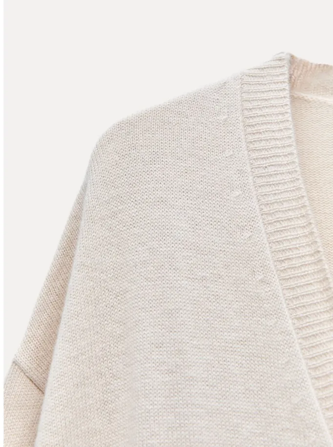 100% wool cardigan ZARA