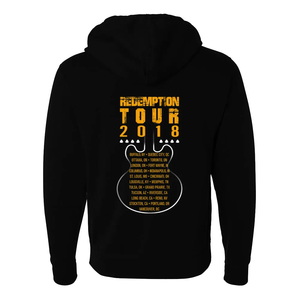 2018 N. American Redemption Tour Zip-Up Hoodie (Unisex)