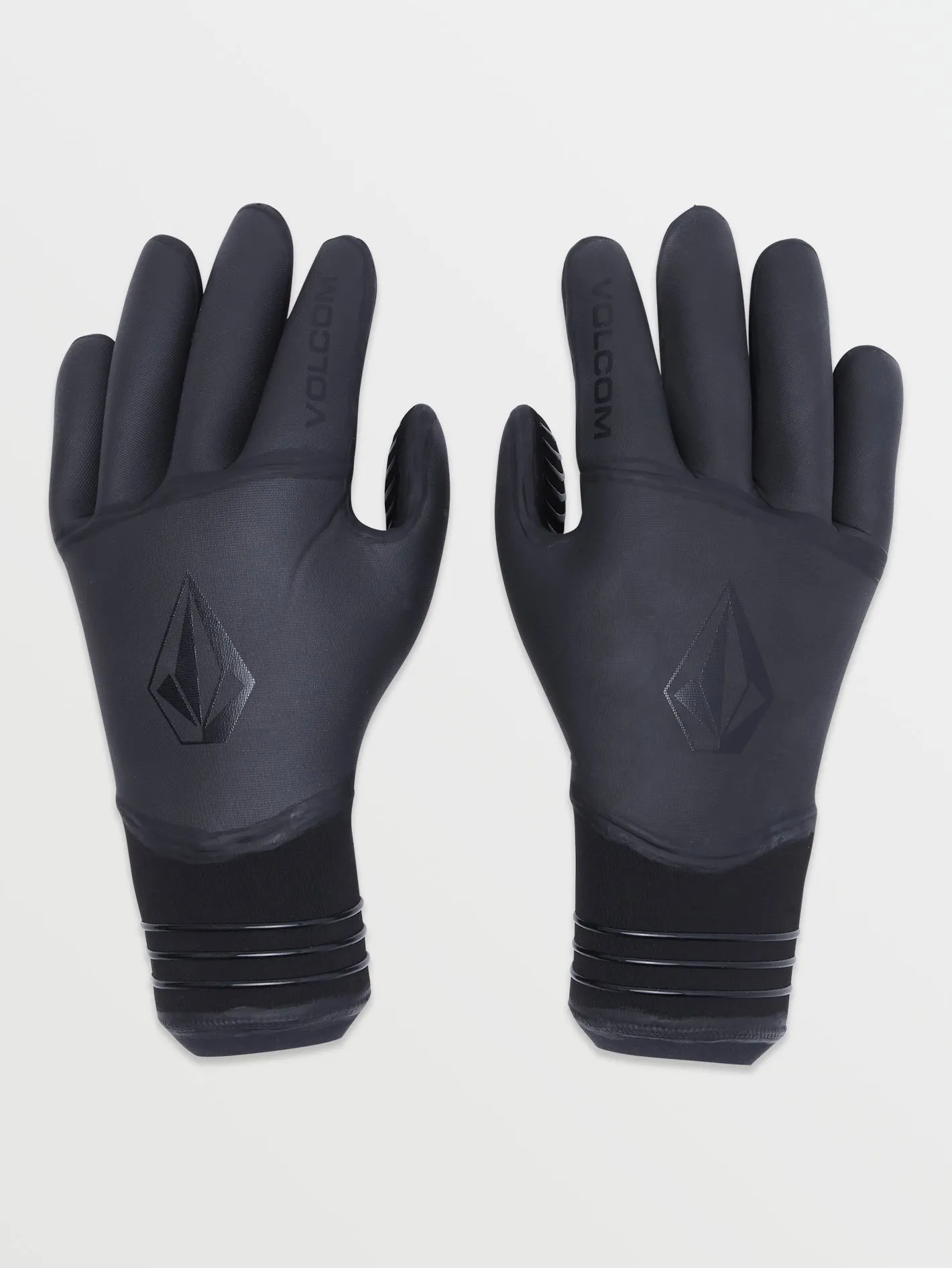 3mm Black Five Finger Gloves