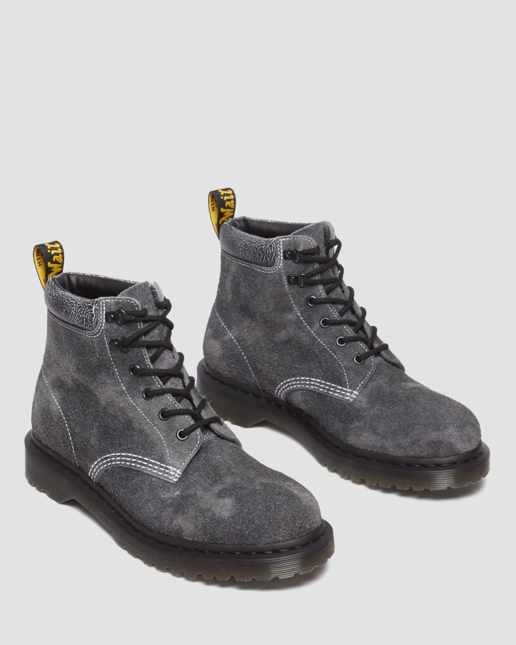 939 Stonewashed Suede Lace Up Boots