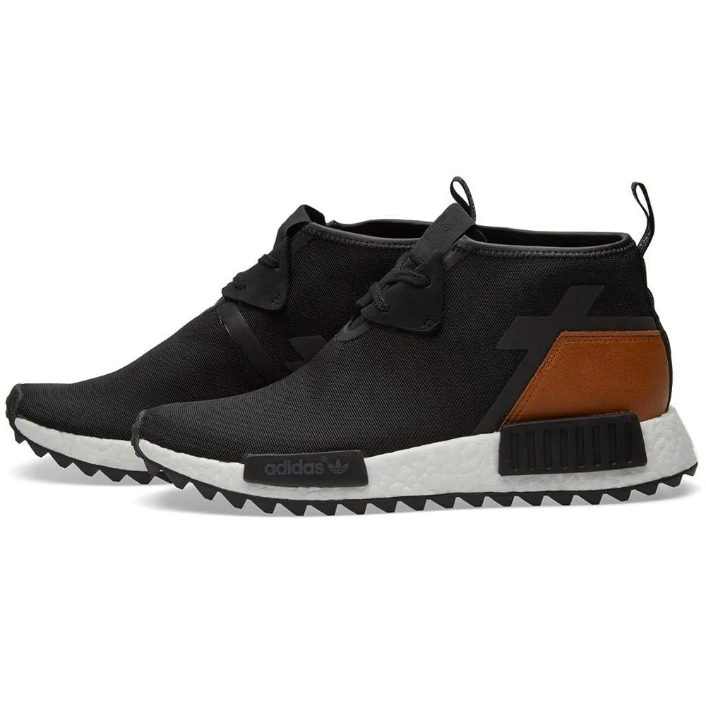 adidas NMD_C1 Trail Premium Leather Core Black - Best Deals