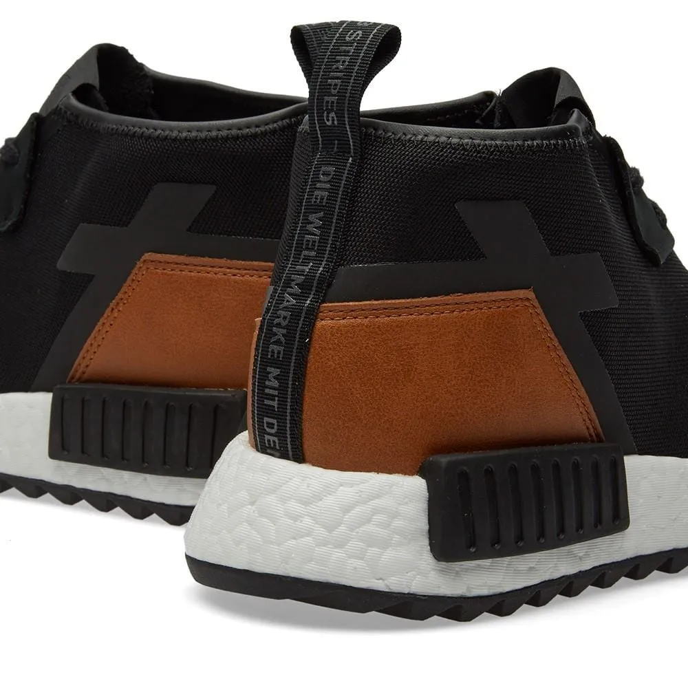 adidas NMD_C1 Trail Premium Leather Core Black - Best Deals