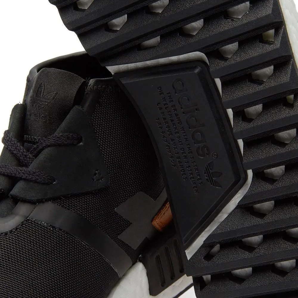 adidas NMD_C1 Trail Premium Leather Core Black - Best Deals