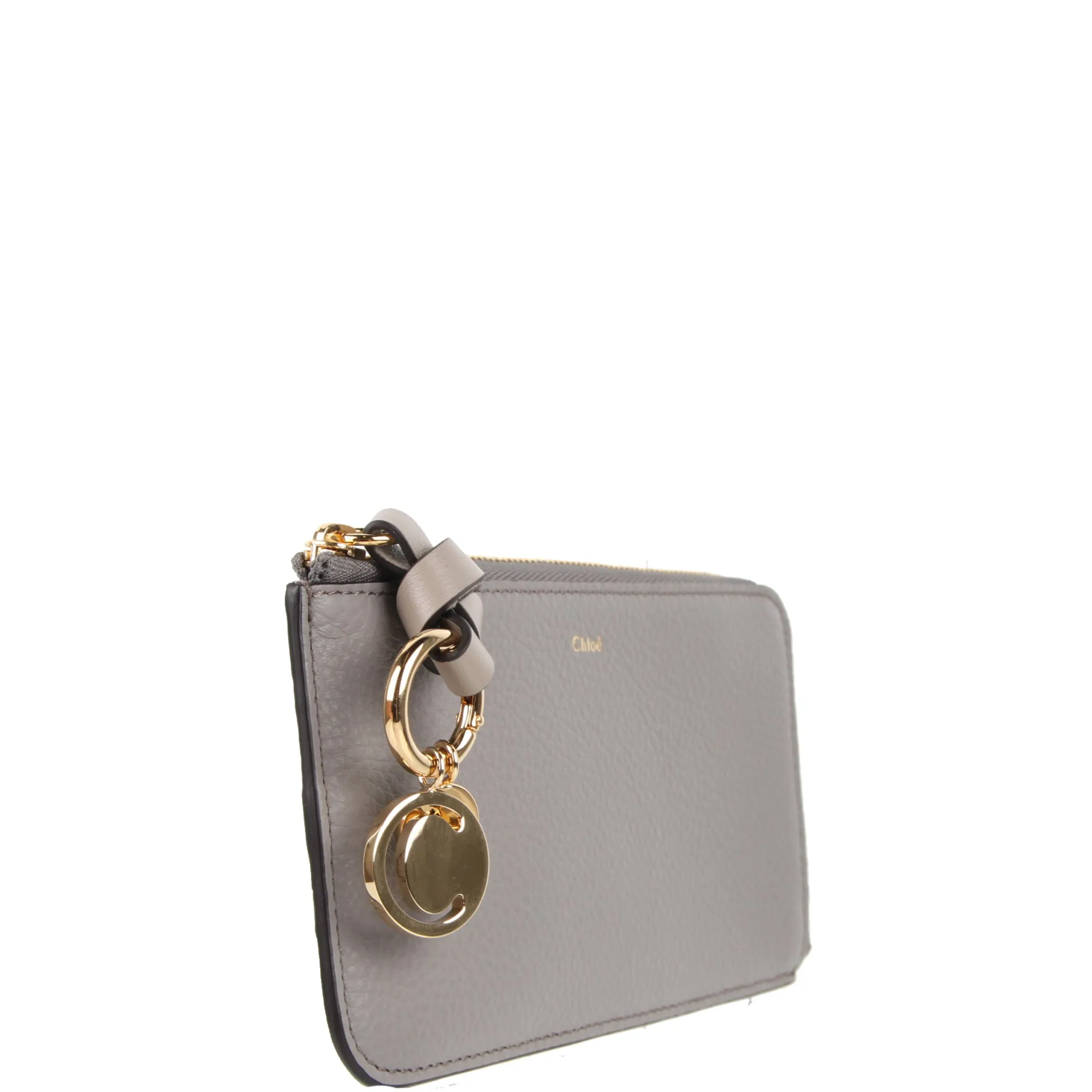 Alphabet Medium Purse, Cashmere Grey