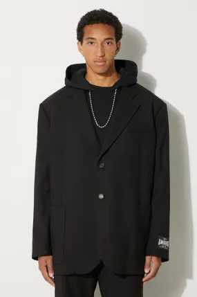 AMBUSH wool blazer Oversized Jacket black color BMEN005F24FAB0011000