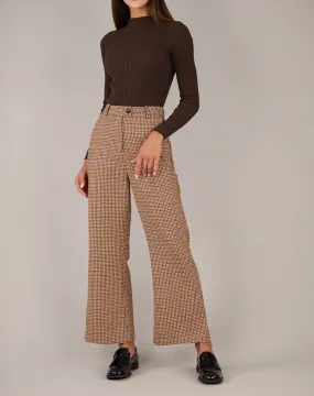 Amelius Equinox Houndstooth Check Pants