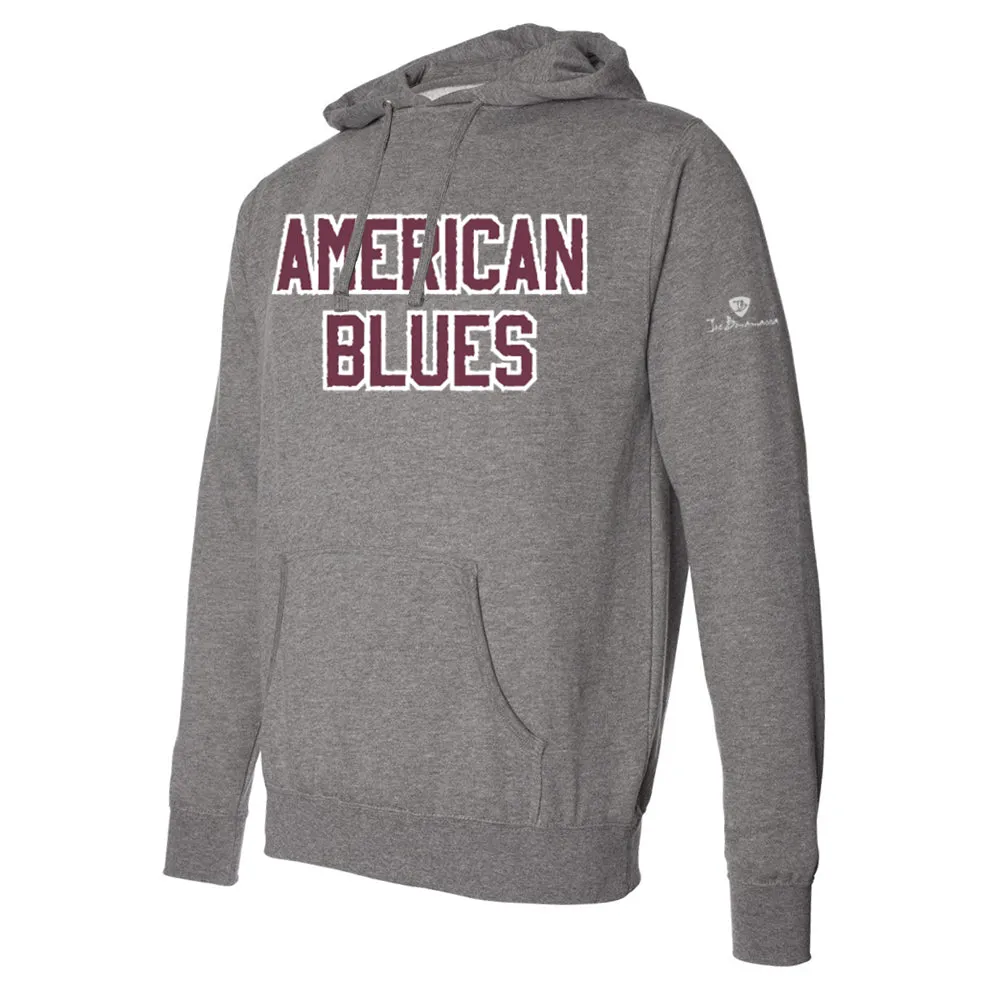 American Blues Applique Pullover Hoodie (Unisex)