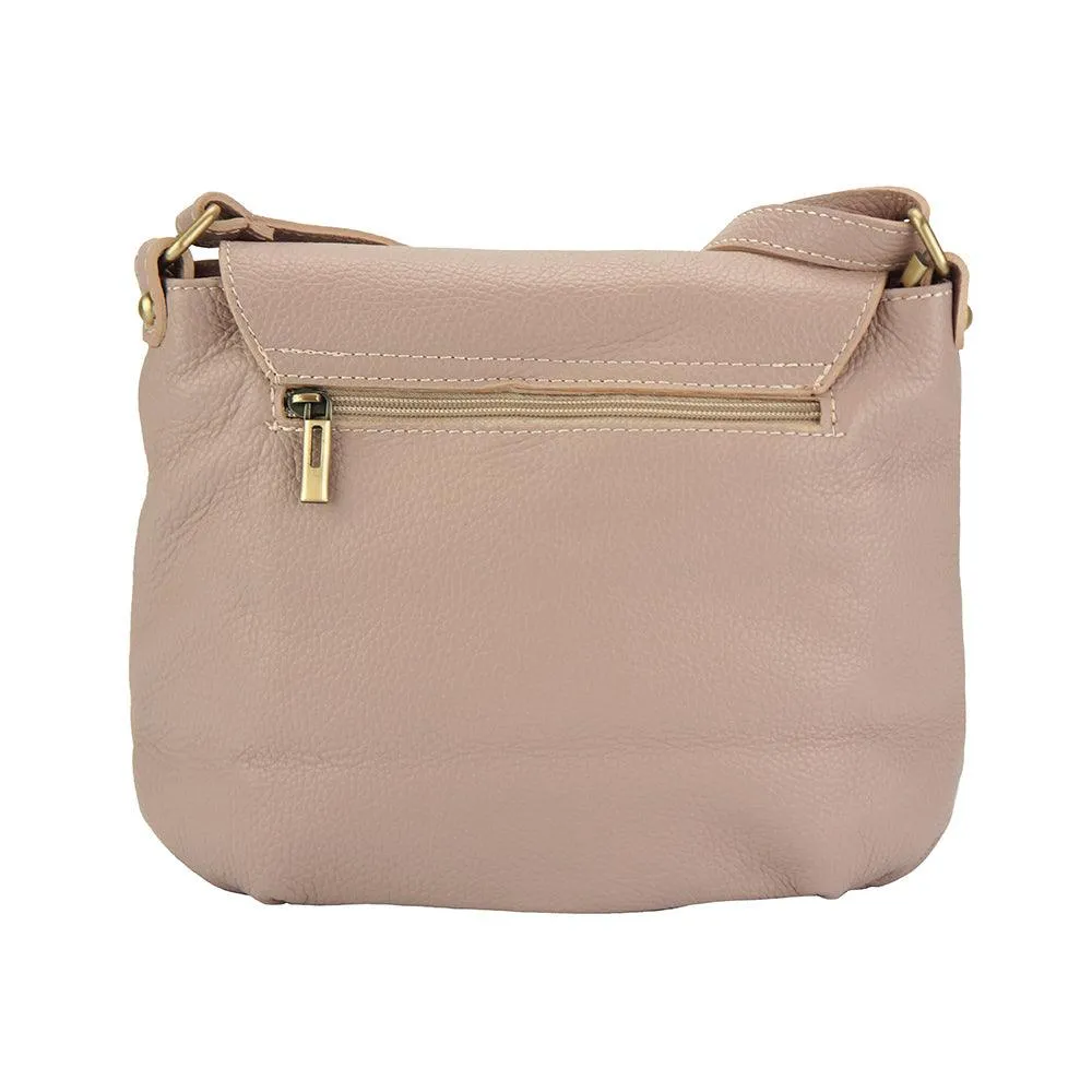 Angelica leather shoulder bag