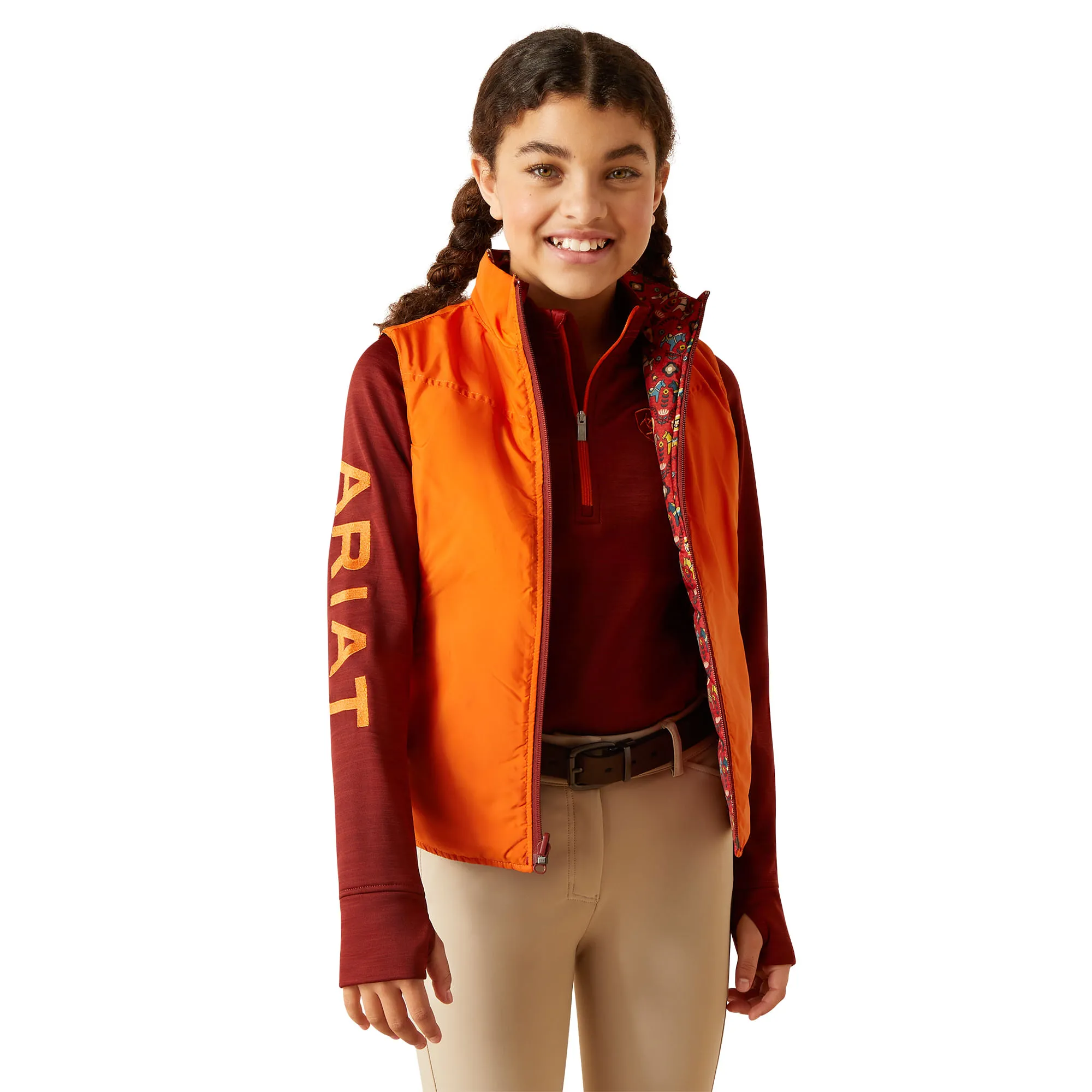 Ariat Bella Reversible Insulated Vest for Girls