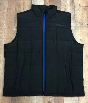 Ariat Crius Insulated Vest - Charcoal Cobalt