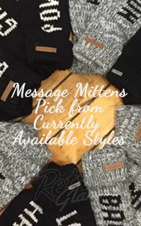 Available Mitten Styles: Choose from the Collection