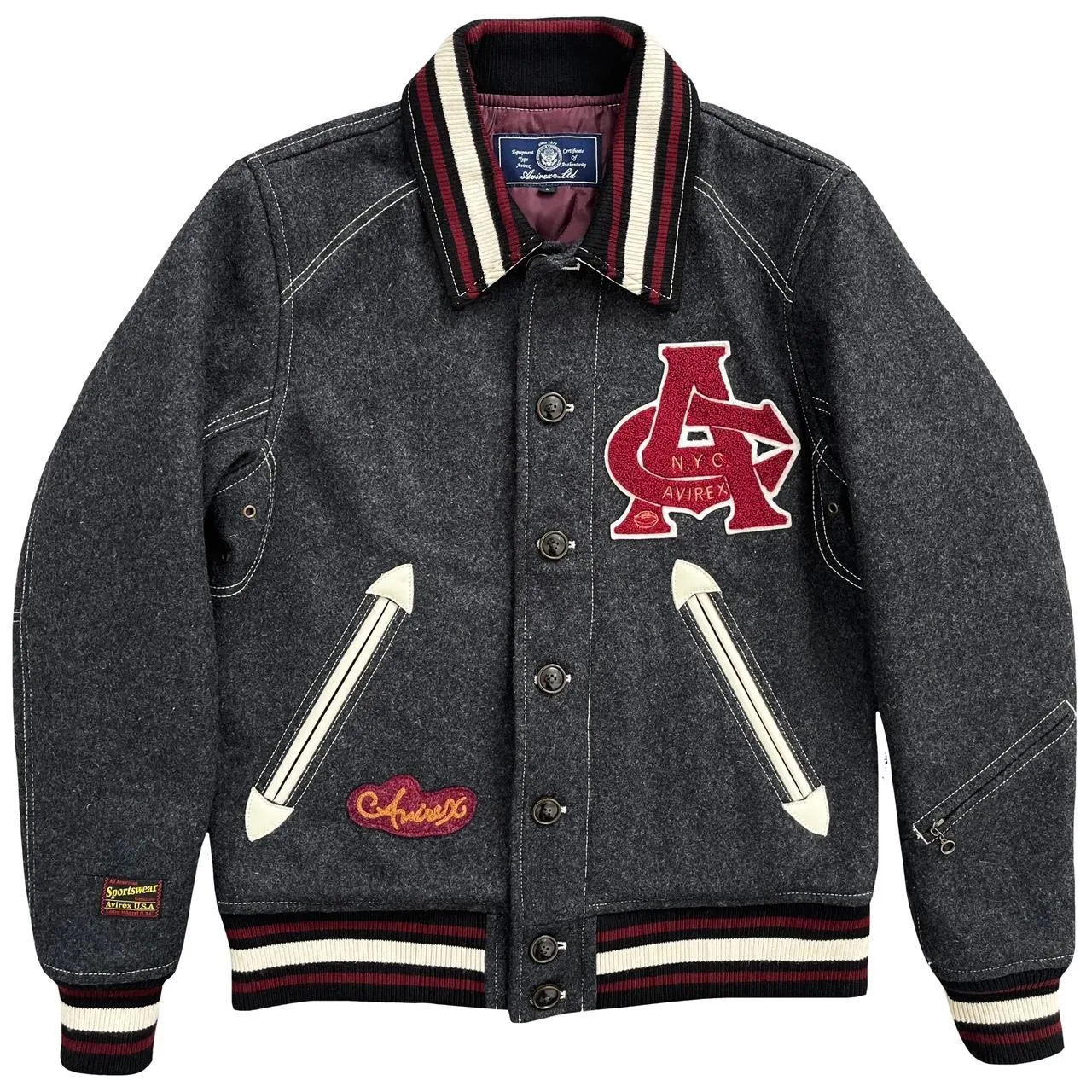 Avirex Varsity Jacket - L