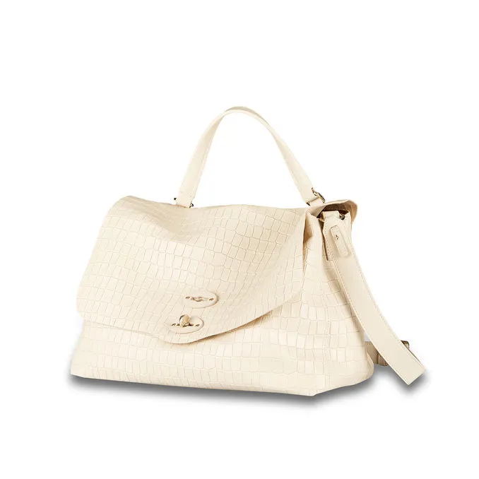 BAG POSTINA S CAYMAN Woman Beige Avena