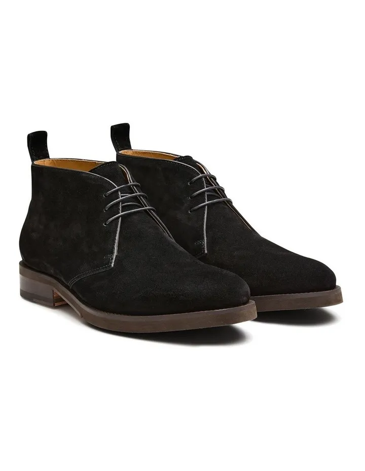 Beckett Chukka Boots in Black