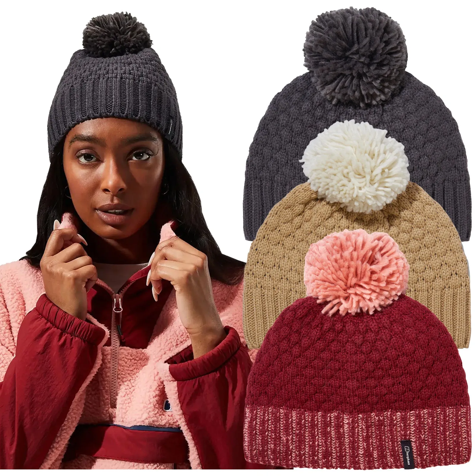 Berghaus Women's EDO Pom Bobble Beanie