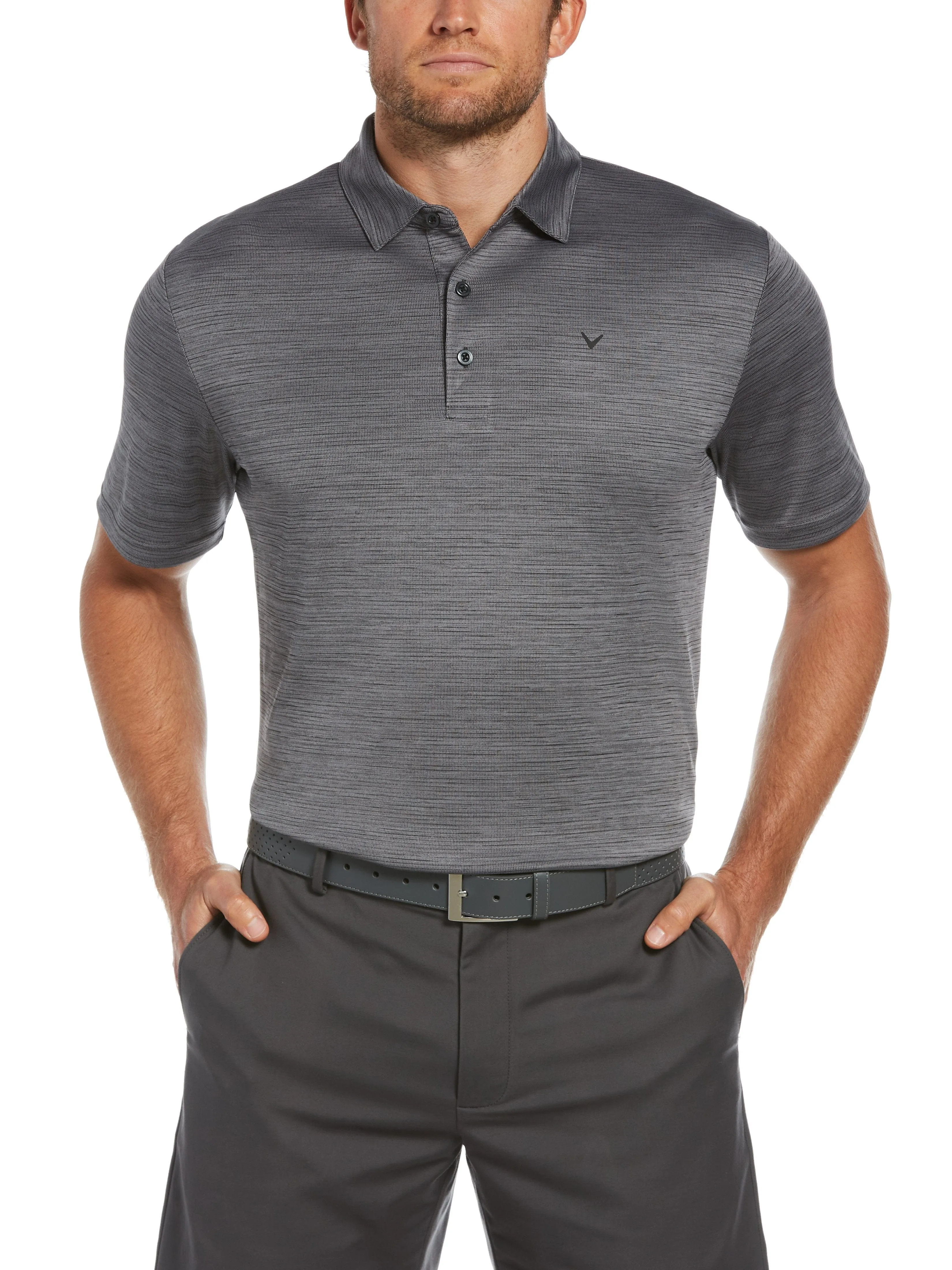 big and tall solid textured polo shirt