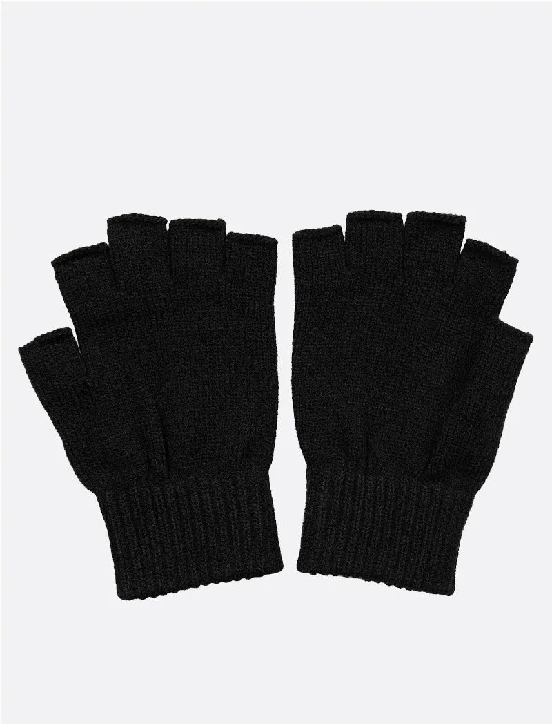 Black Carhartt WIP Mittens