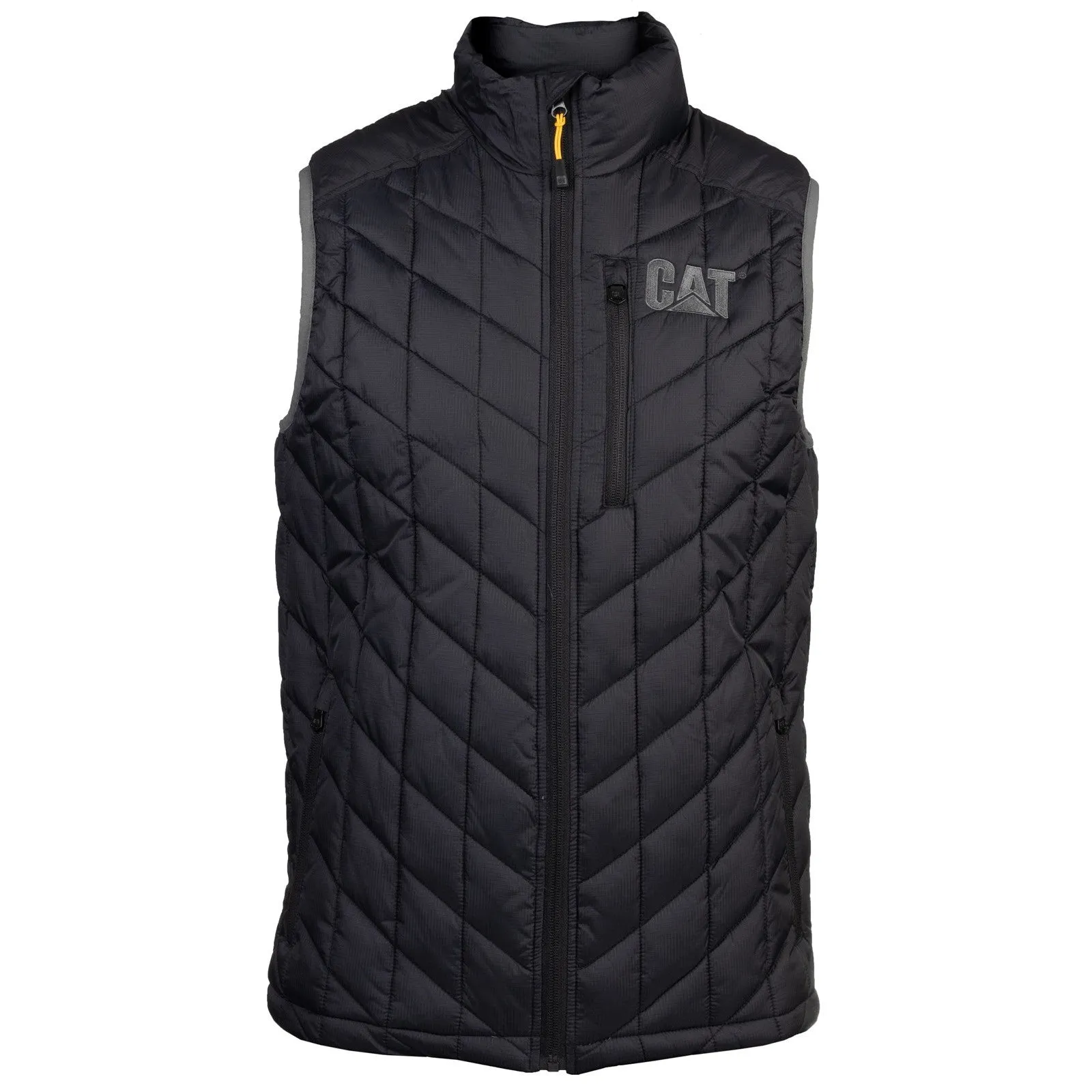 Black Charcoal Insulated Vest