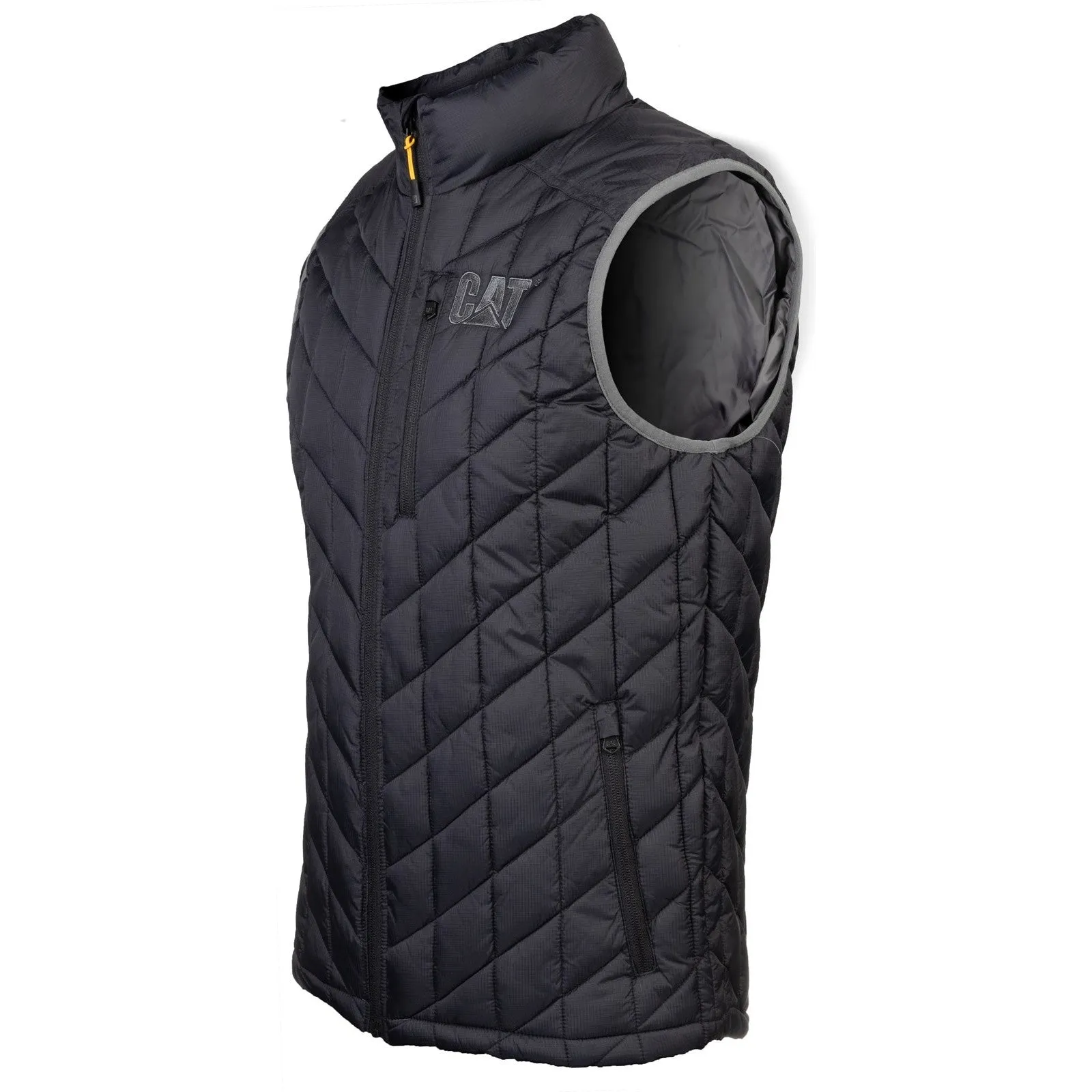 Black Charcoal Insulated Vest