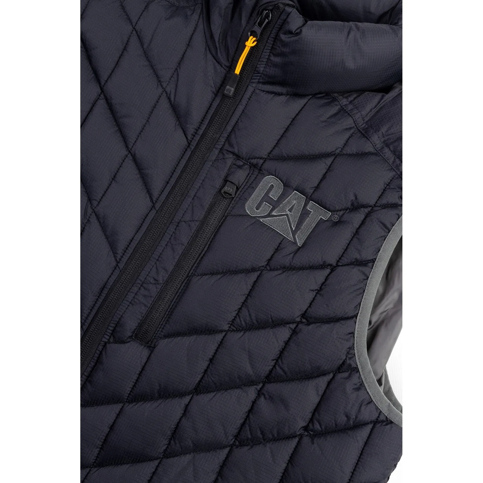 Black Charcoal Insulated Vest