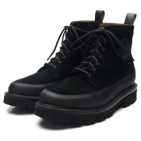 Black Leather Boots UK 6.5 G