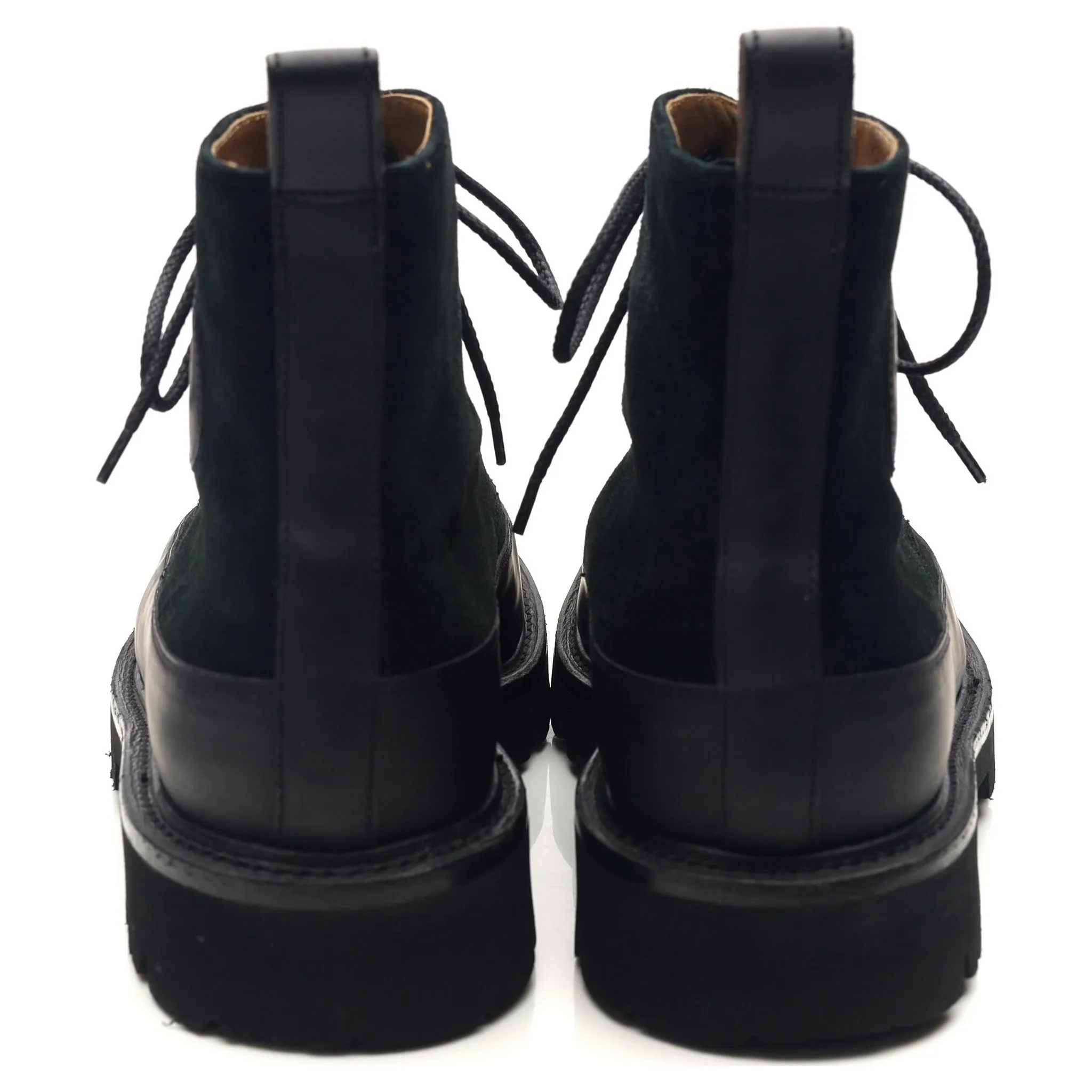 Black Leather Boots UK 6.5 G