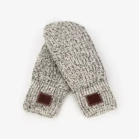 Black Speckled Mittens by Love Your Melon - Shop Now