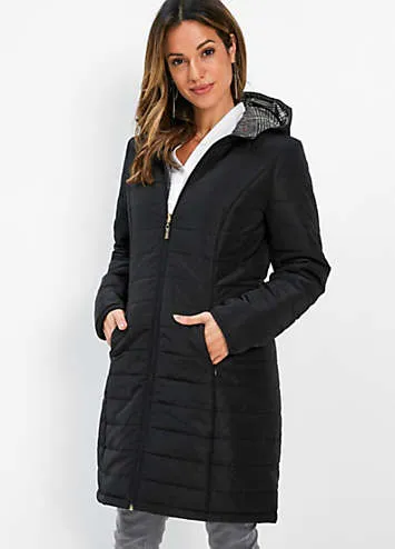 bonprix Hooded Reversible Padded Coat | Grattan