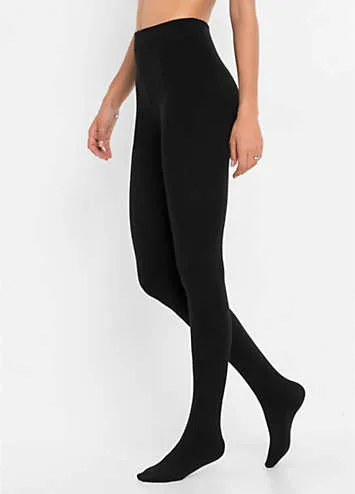 bonprix Pack of 2 Thermal Tights | Grattan