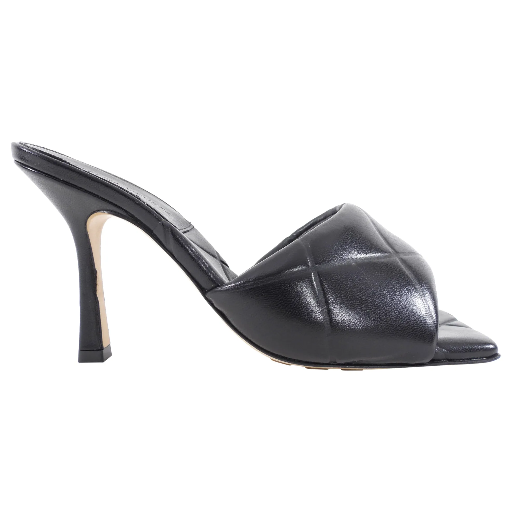 Bottega Veneta black mule heel 37.