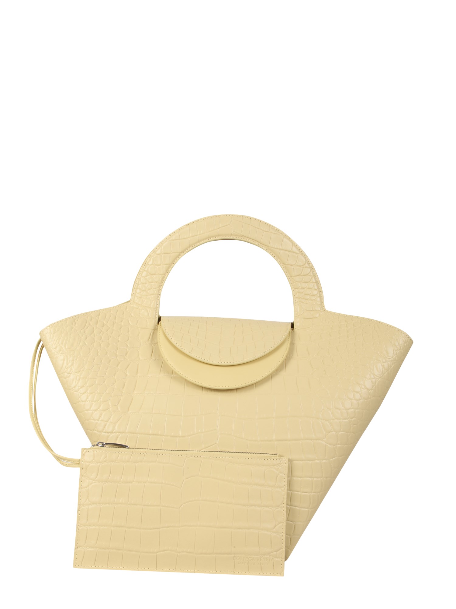 BOTTEGA VENETA    LARGE DOLL TOTE BAG WITH COCONUT PRINT