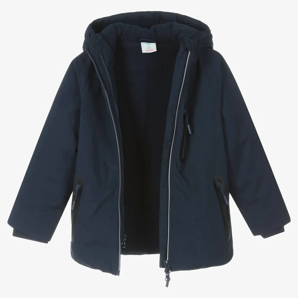 Boys Blue 2-in-1 Padded Coat