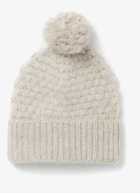 Bridge & Burn Waffle Pom Pom Beanie