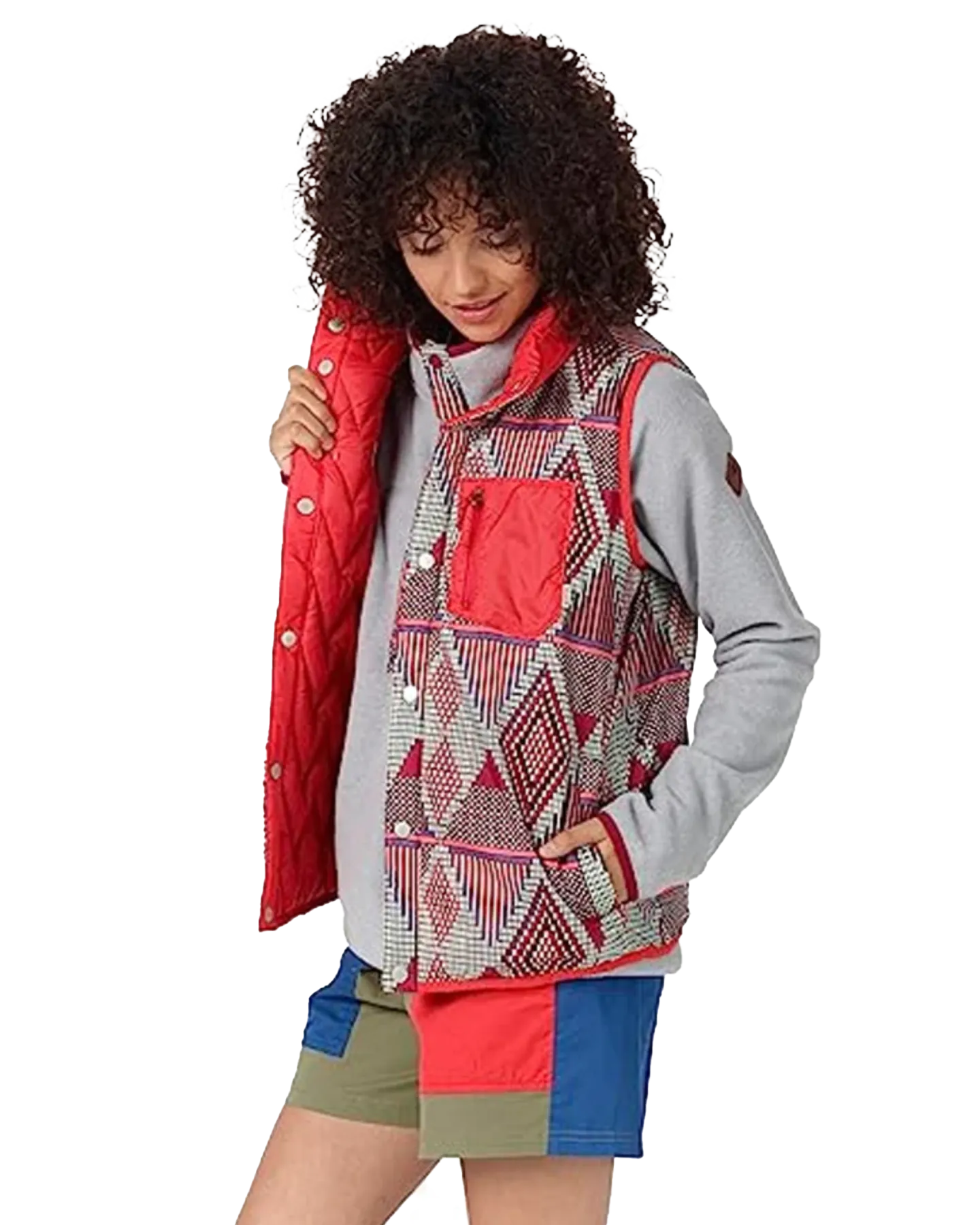 Burton Women's Insulated Vest - Anedeg/Coral