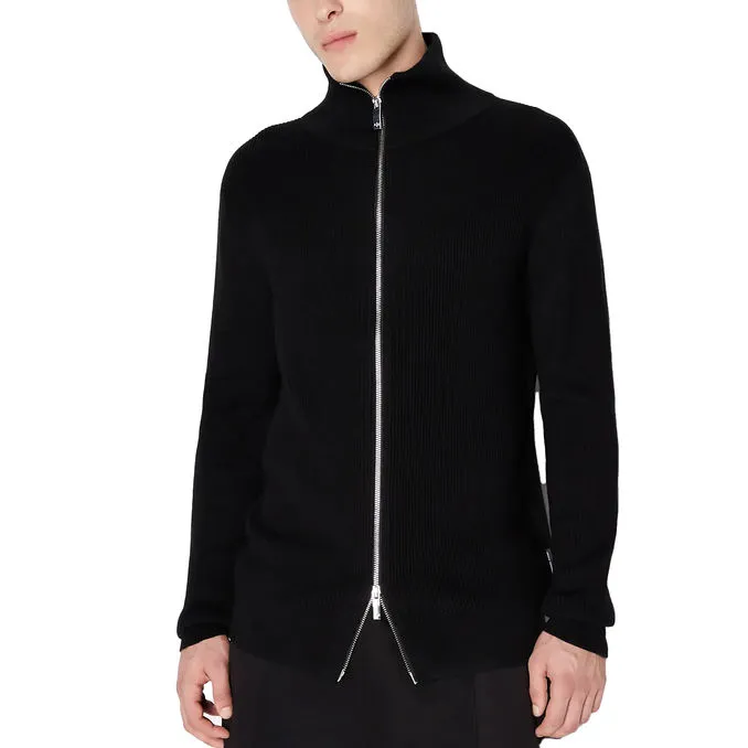 cardigan zip black