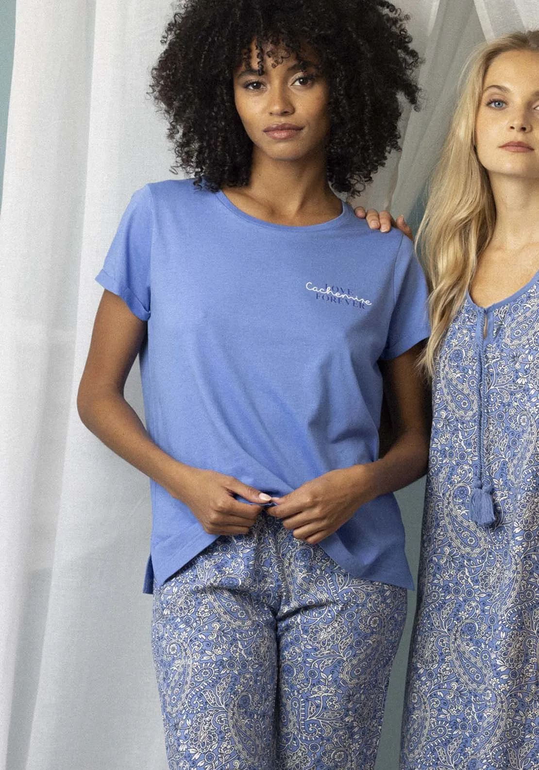 Cashmere Sleepwear Blue - Shop Now