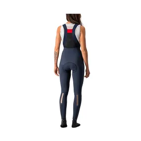 Castelli Blue Bronce Woman Bib Tights