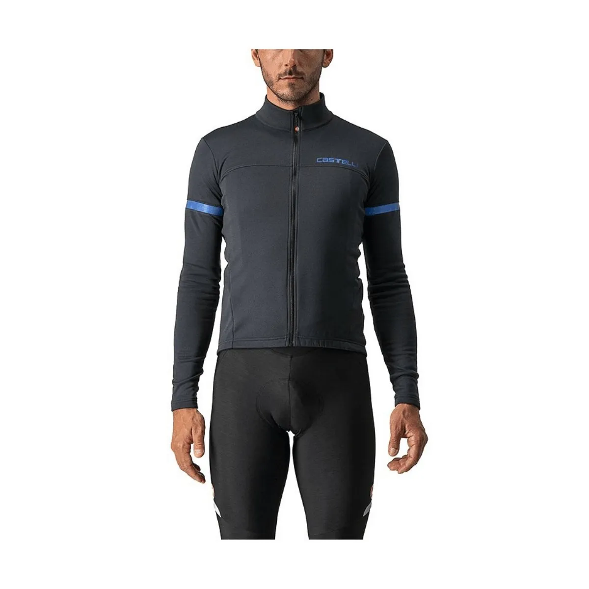 Castelli Fondo 2 Black Long Sleeve Jersey