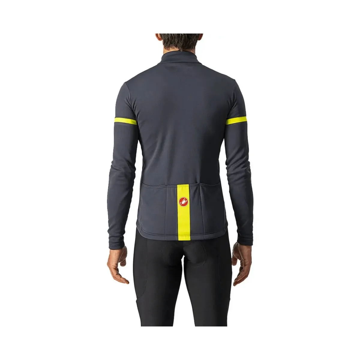 Castelli Fondo 2 FZ Long Sleeve Jersey Dark Grey - Shop now at competitive prices.