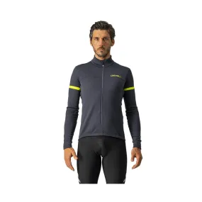 Castelli Fondo 2 FZ Long Sleeve Jersey Dark Grey - Shop now at competitive prices.