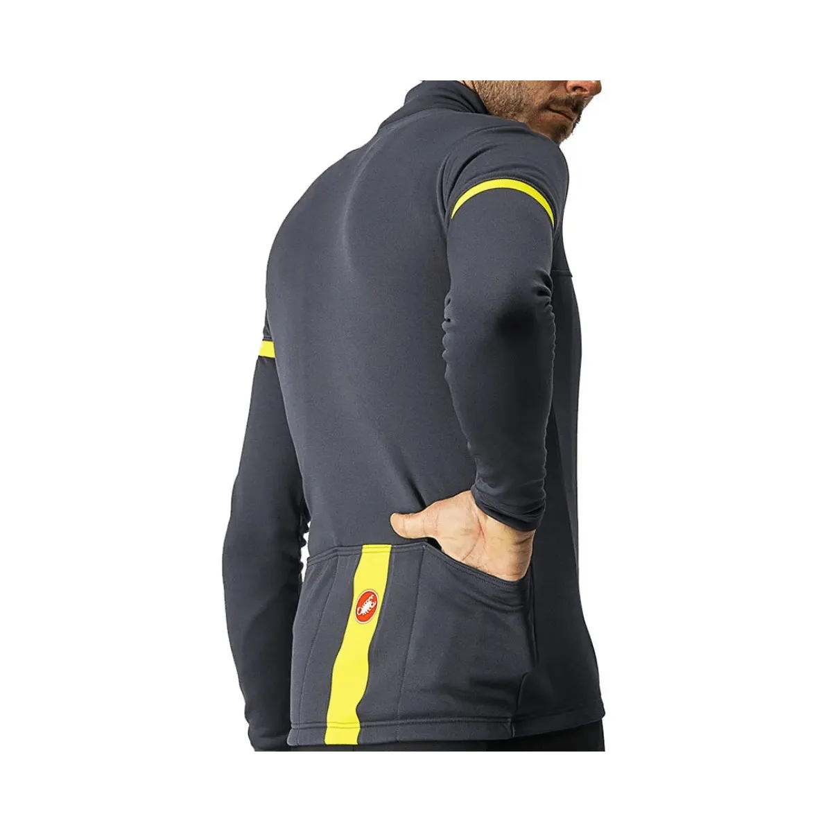 Castelli Fondo 2 FZ Long Sleeve Jersey Dark Grey - Shop now at competitive prices.