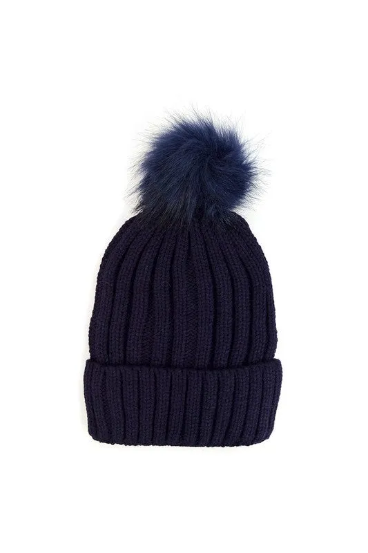 Classic Pom Pom Beanie