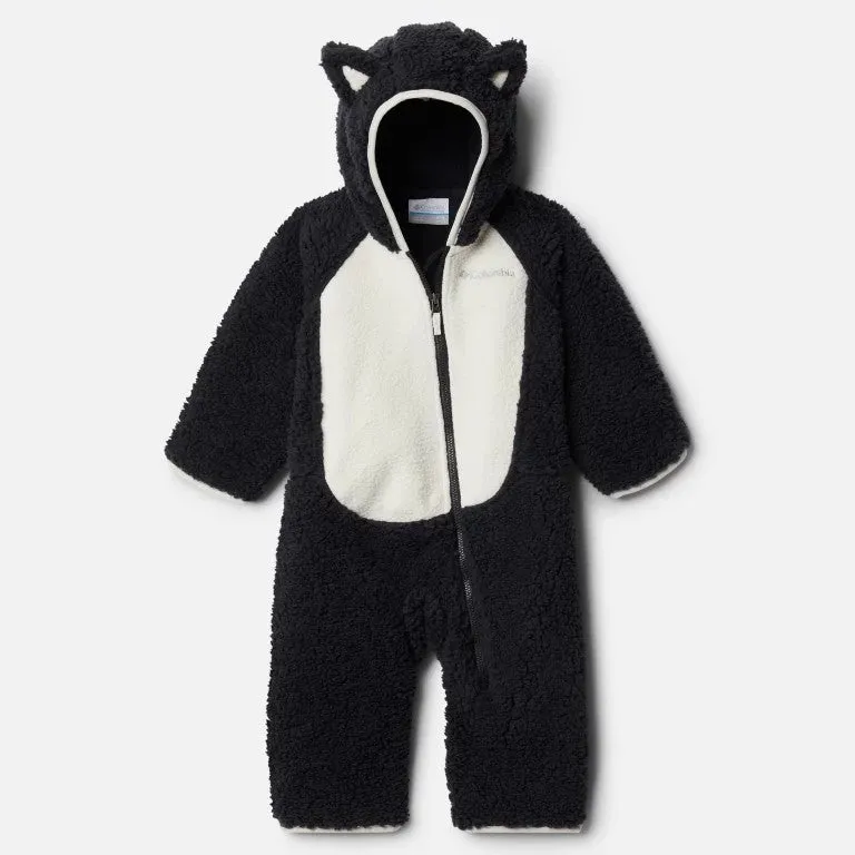 Columbia Black/Chalk Baby Sherpa Bunting