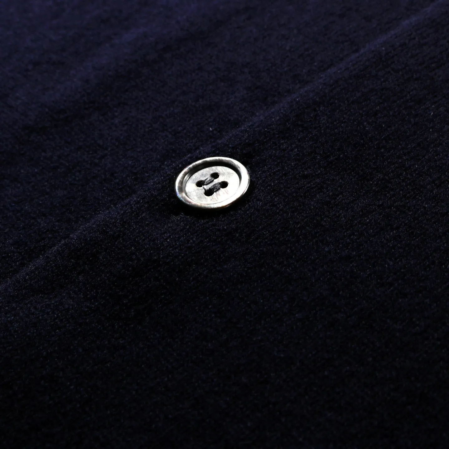 COMME DES GARCONS SHIRT N002 Navy Crew Neck Cardigan