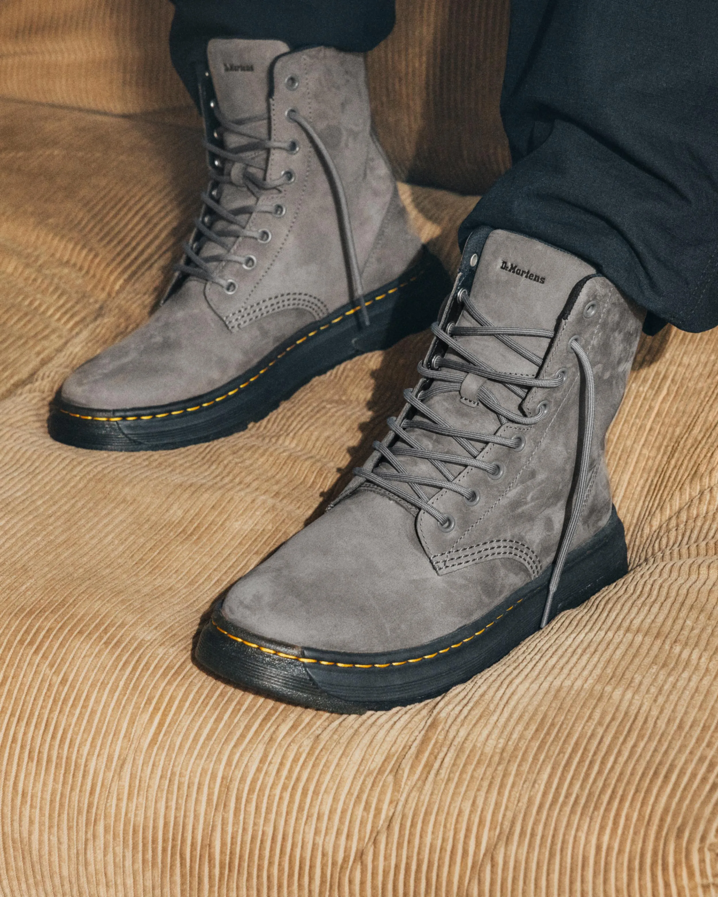 Crewson Leather Lace Up Boots