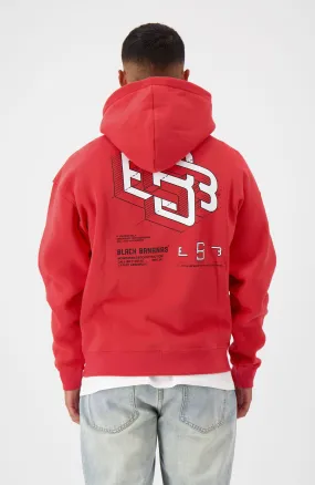 DECONSTRUCTION HOODIE | Red