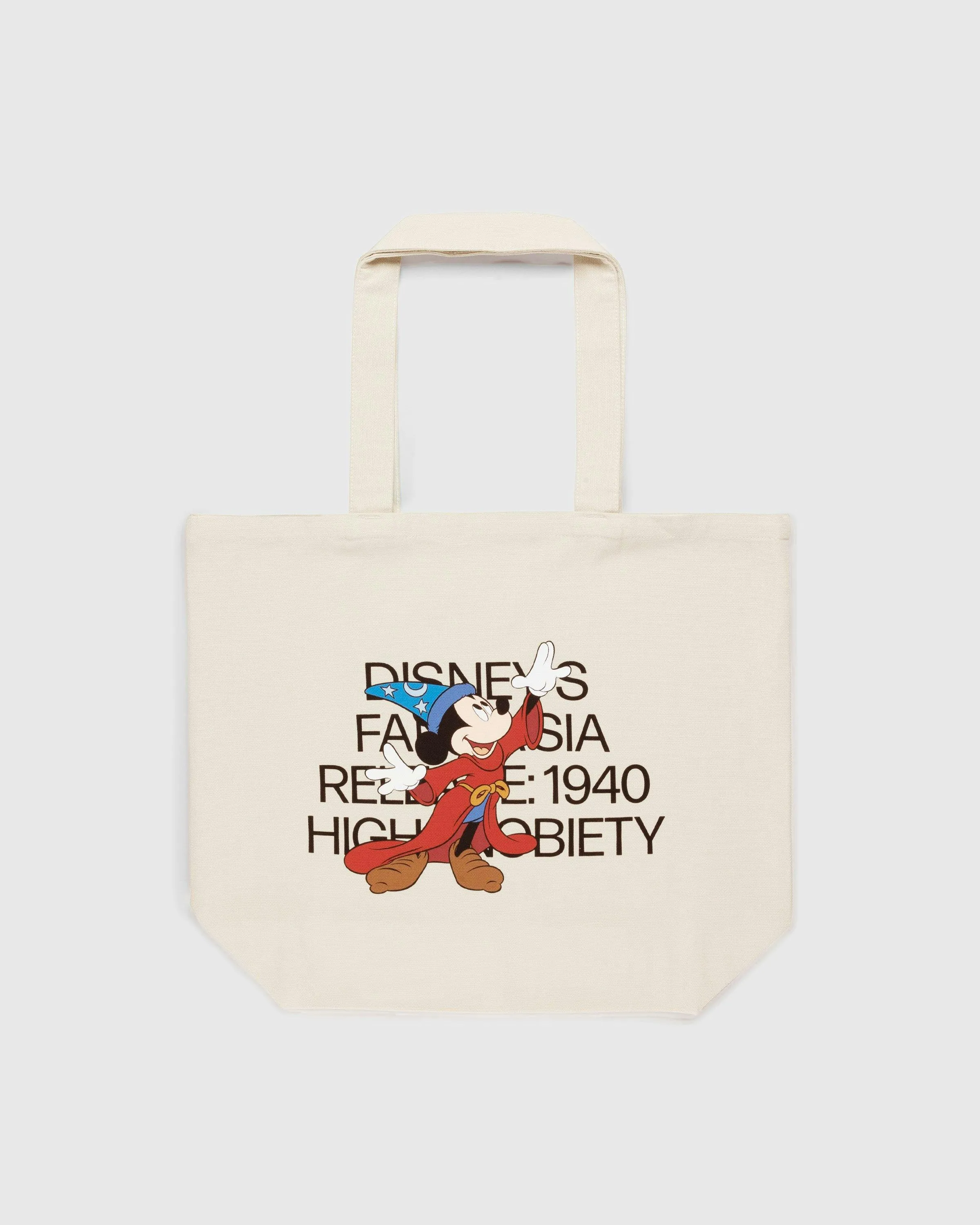 Disney Fantasia x Highsnobiety – Sorcerer Mickey Tote Bag Eggshell | Highsnobiety Shop