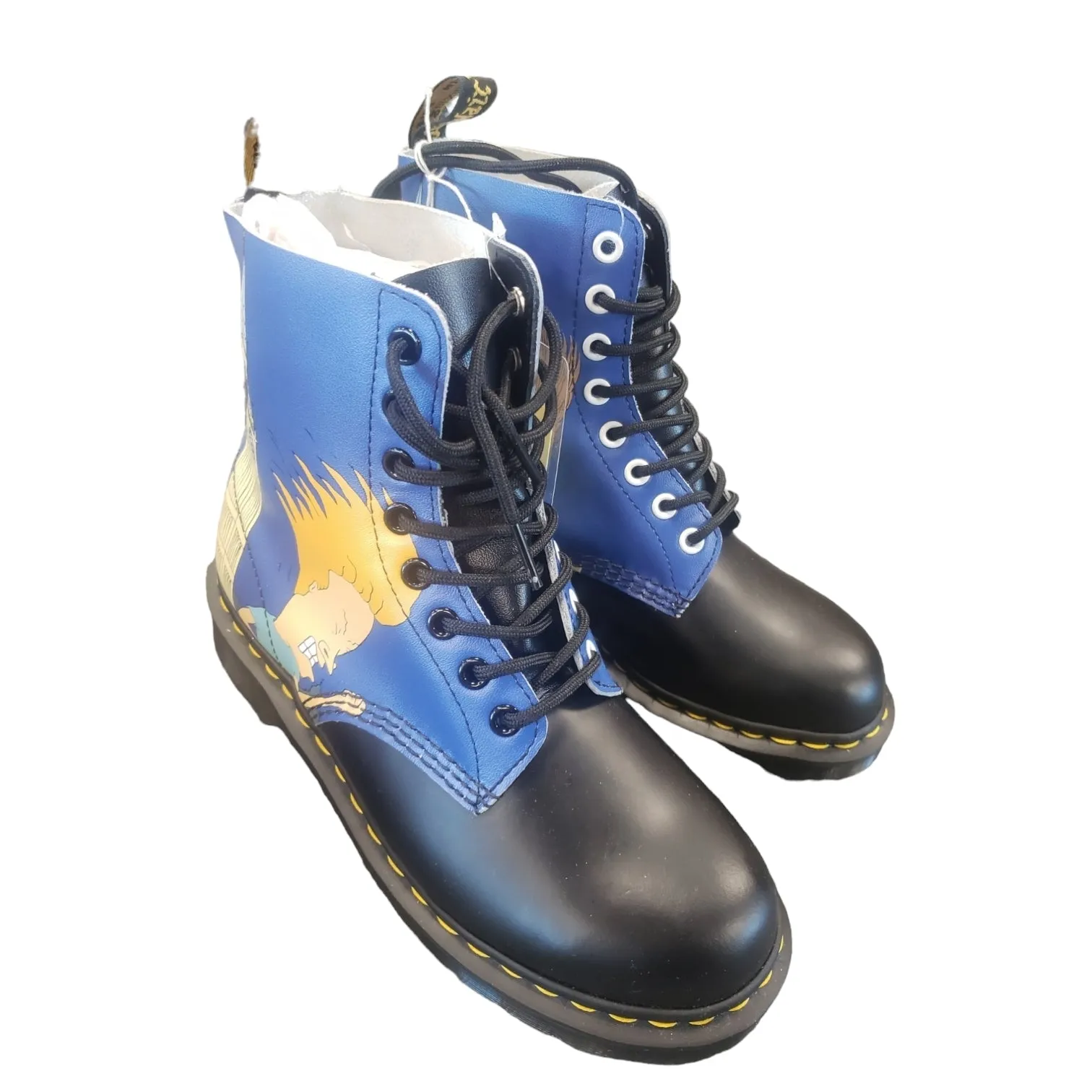 Dr Martens Black Beavis & Butt-Head Boots