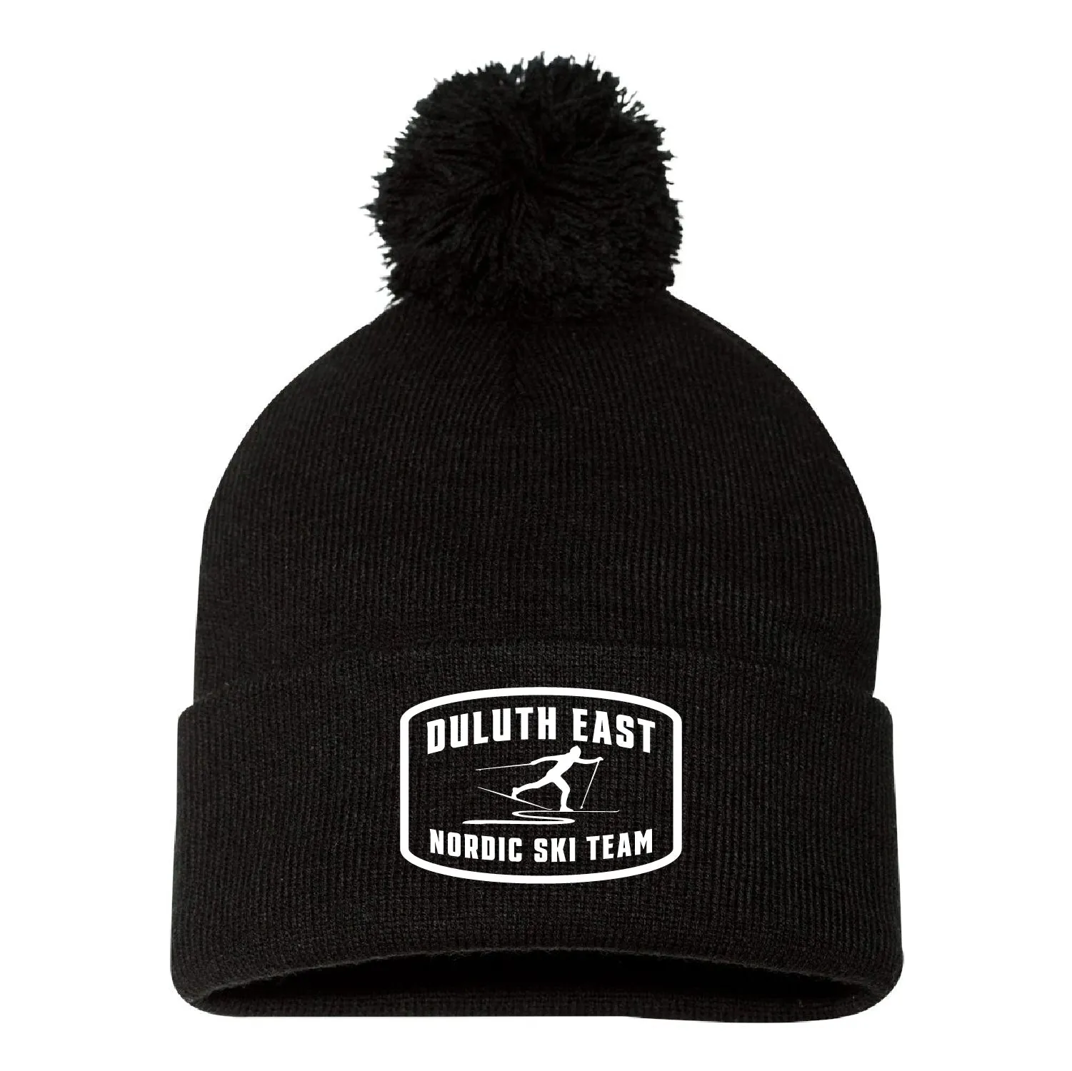 Duluth East Nordic Ski Team 12in POM-POM BEANIE