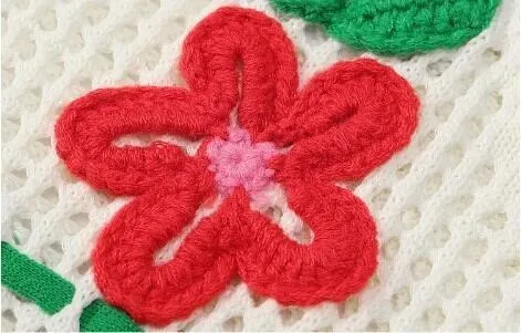 Elf Sac Cable Knit Flower Patterns Tropical Patterns Casual Style